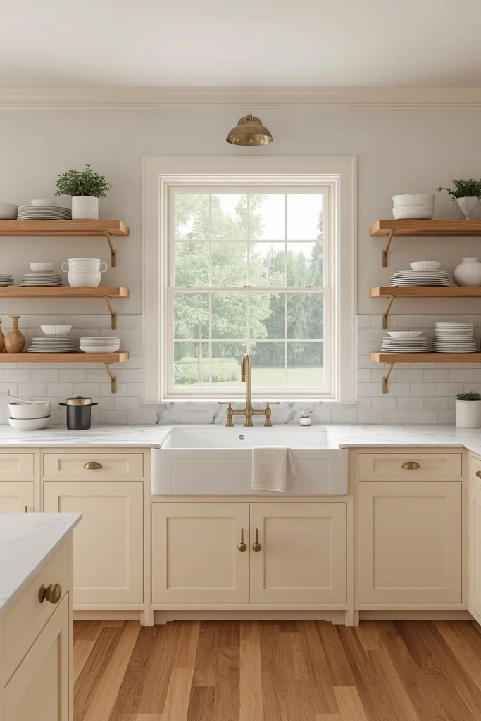 The Classic White Farmhouse Kitchen