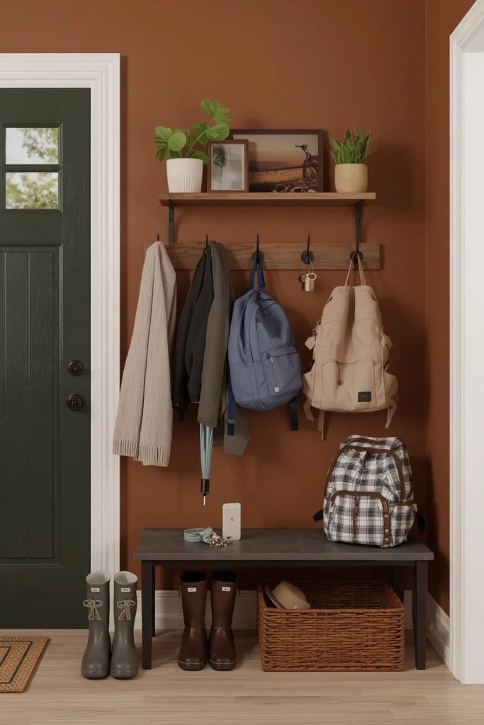  The Back Door Mini Mudroom