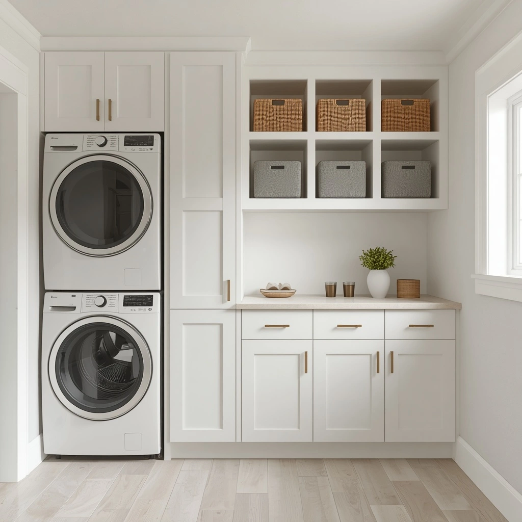 The IKEA Hack Mudroom Laundry Combo