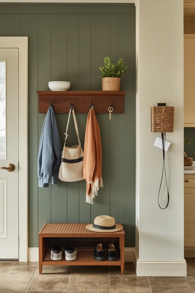 Kitchen Mudroom Wall 