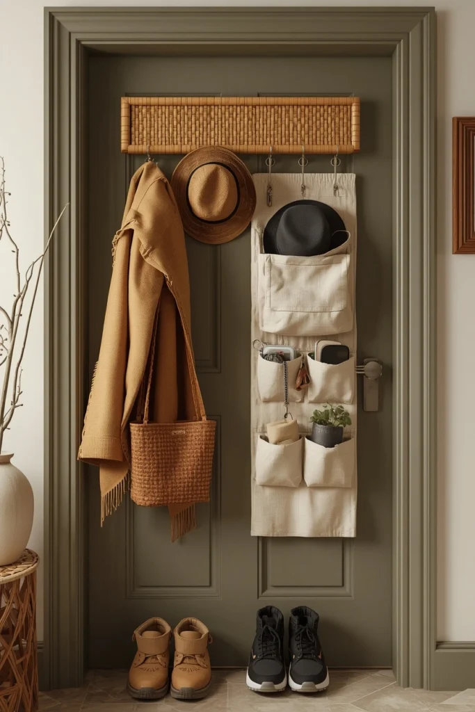  The Over-Door Mudroom System 