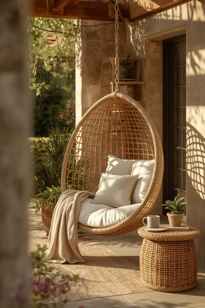 17 Back Patio Ideas That Transform Any Outdoor Space Into a Cozy Retreat 2 covered patio corner,