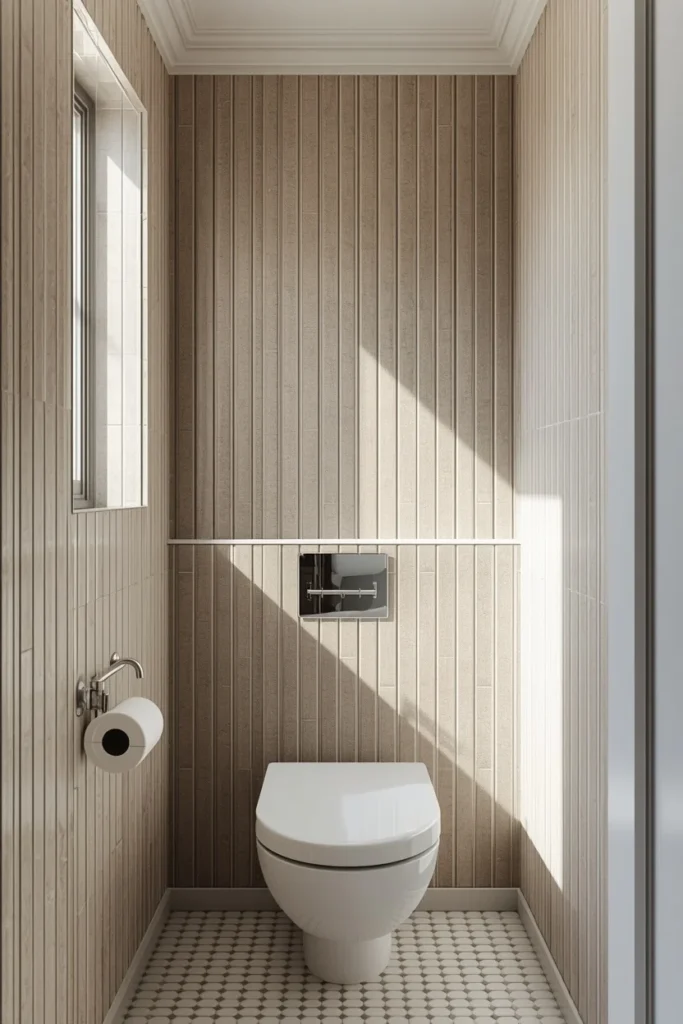 18 Small Bathroom Ideas That Pack Maximum Style Into Minimal Space 2 small bathroom, featuring narrow rectangular tile installed