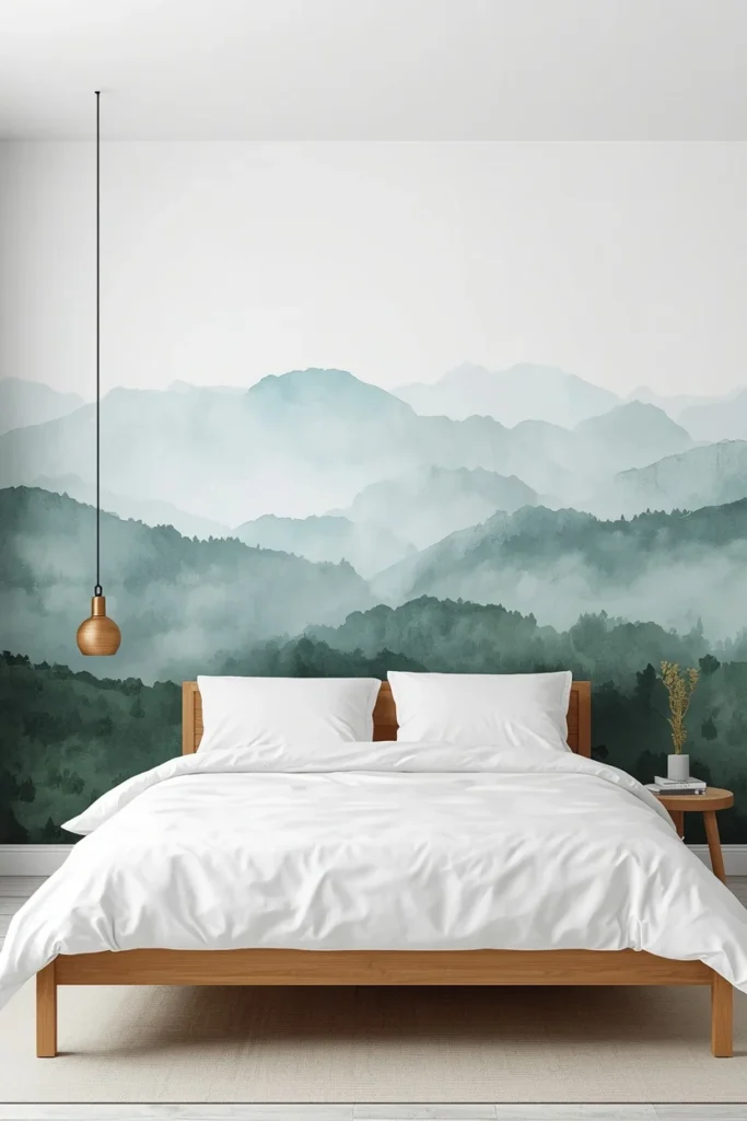 Landscape Mural Wallpaper bedroom