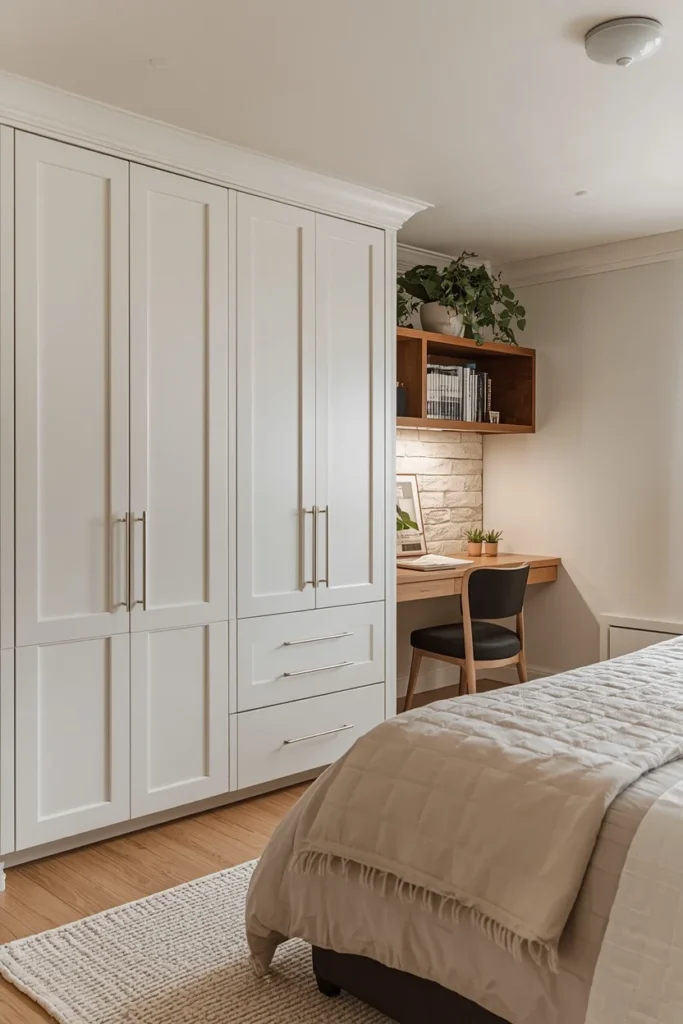 22 Basement Bedroom Ideas That Are Cozy, Stylish & Surprisingly Bright 12 Build In Storage From Day One
