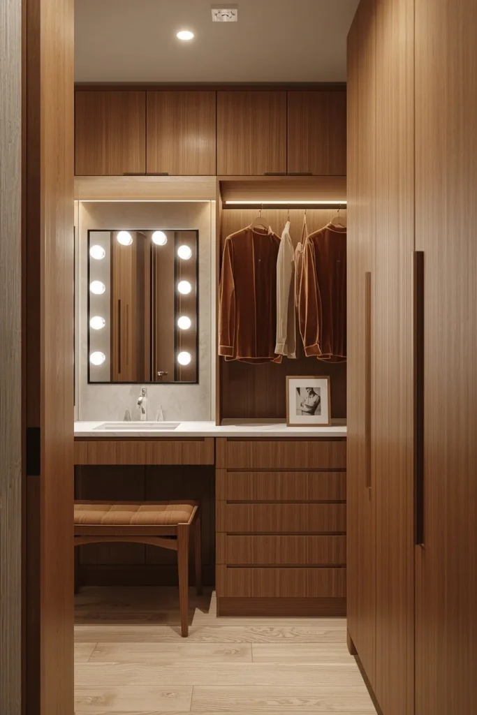 24 Custom Walk-In Closet Designs That Make Getting Dressed Feel Like a Dream 12 custom walk in closet capsule wardrobe