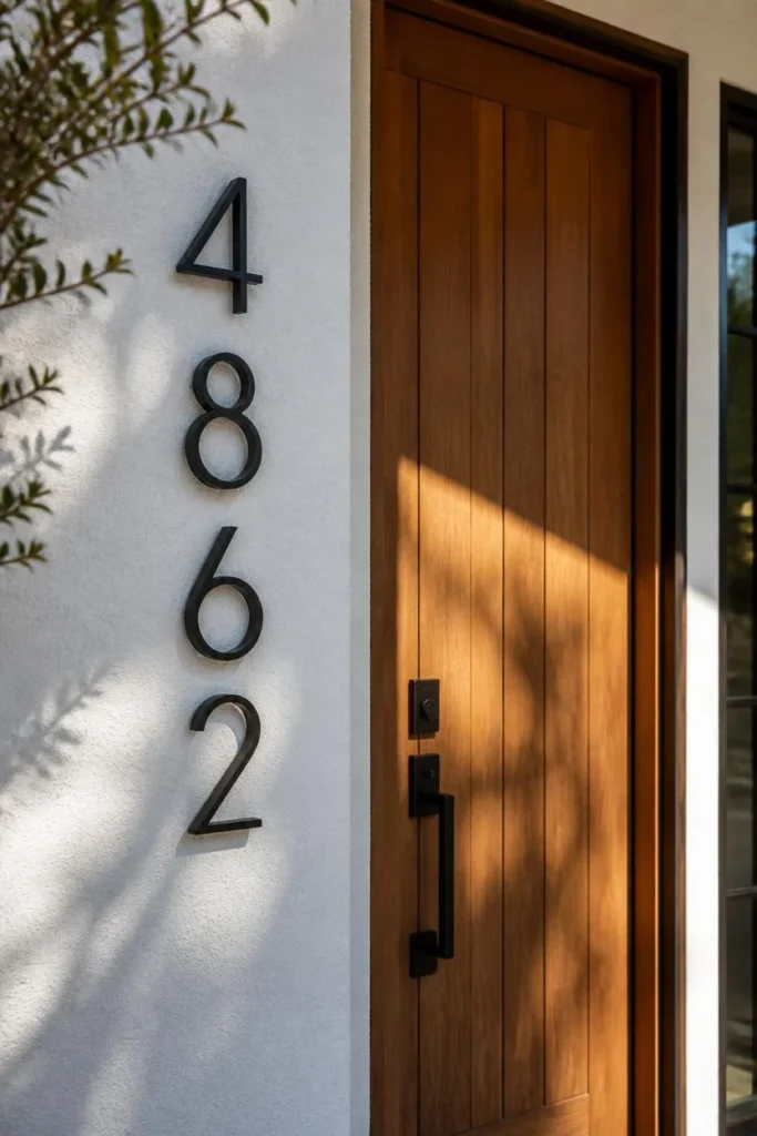 22 Home Entrance Decor Ideas That Make a Stunning First Impression Every Time 12 home exterior entrance, featuring modern matte black house