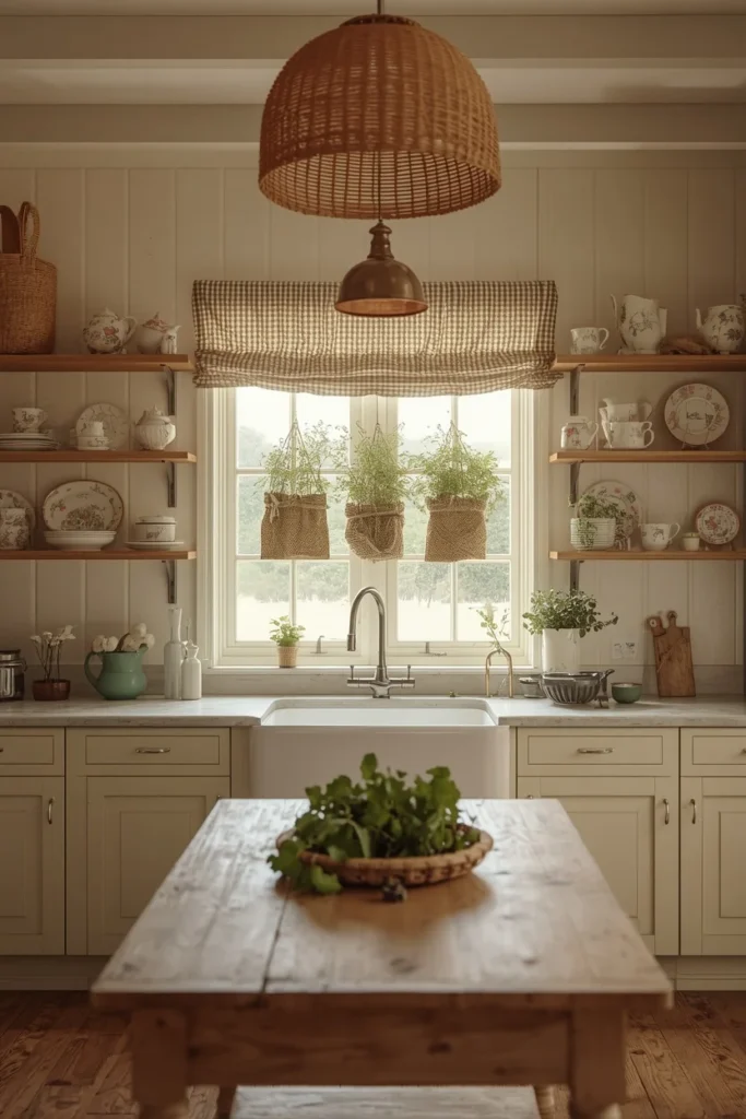 The Fully Realized Cottagecore Kitchen
