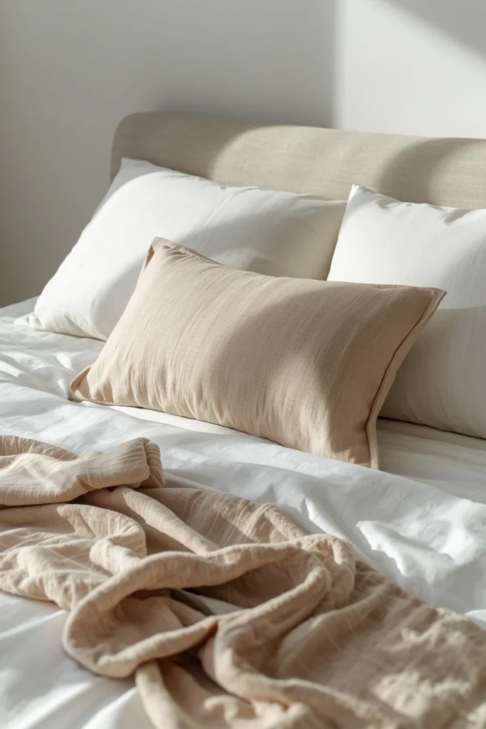 Minimalist "Fewer Pieces" Pillow Styling