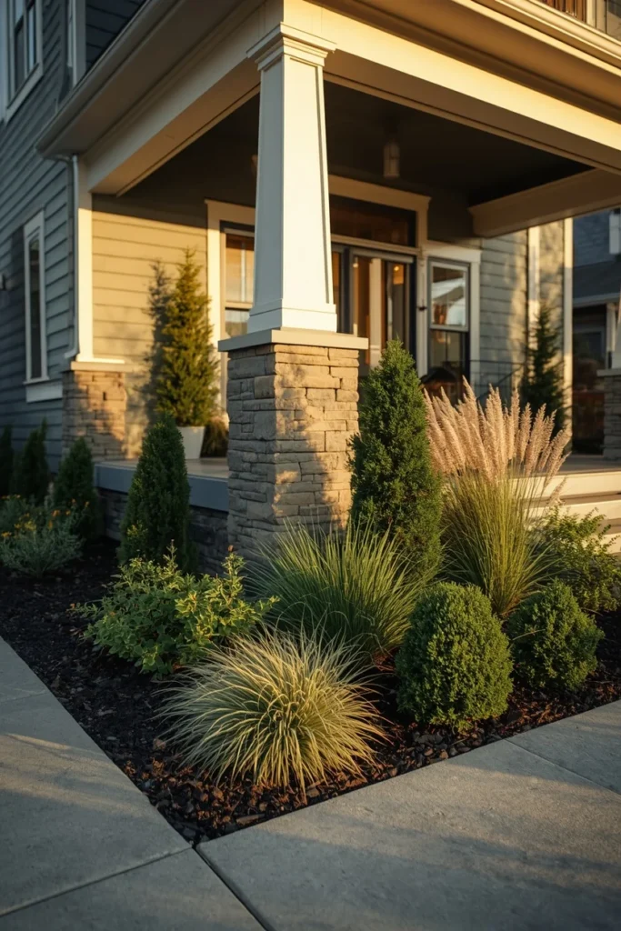 16 Craftsman Exterior Ideas That Are Classic, Detailed & Endlessly Beautiful 16 craftsman home exterior, featuring layered foundation planting