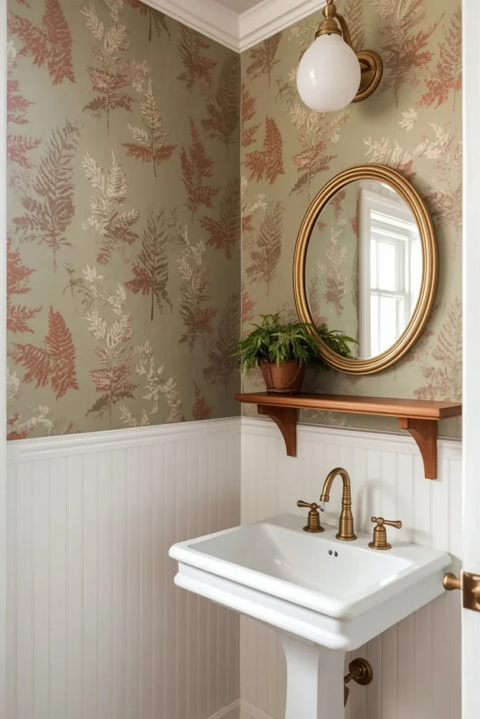 20 Farmhouse Bathroom Ideas That Are Rustic, Cozy & Utterly Gorgeous 16 armhouse bathroom with white painted beadboard