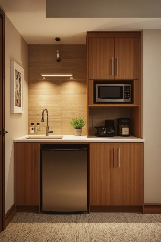 Basement Kitchenette — Convenience Without a Full Renovation