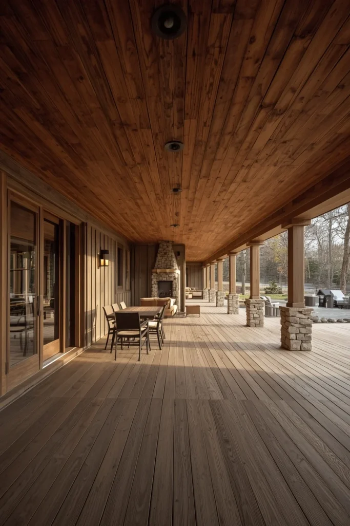 18 Back Porch Ideas That Make Outdoor Living Feel Like Pure Heaven 18 Large wraparound back porch