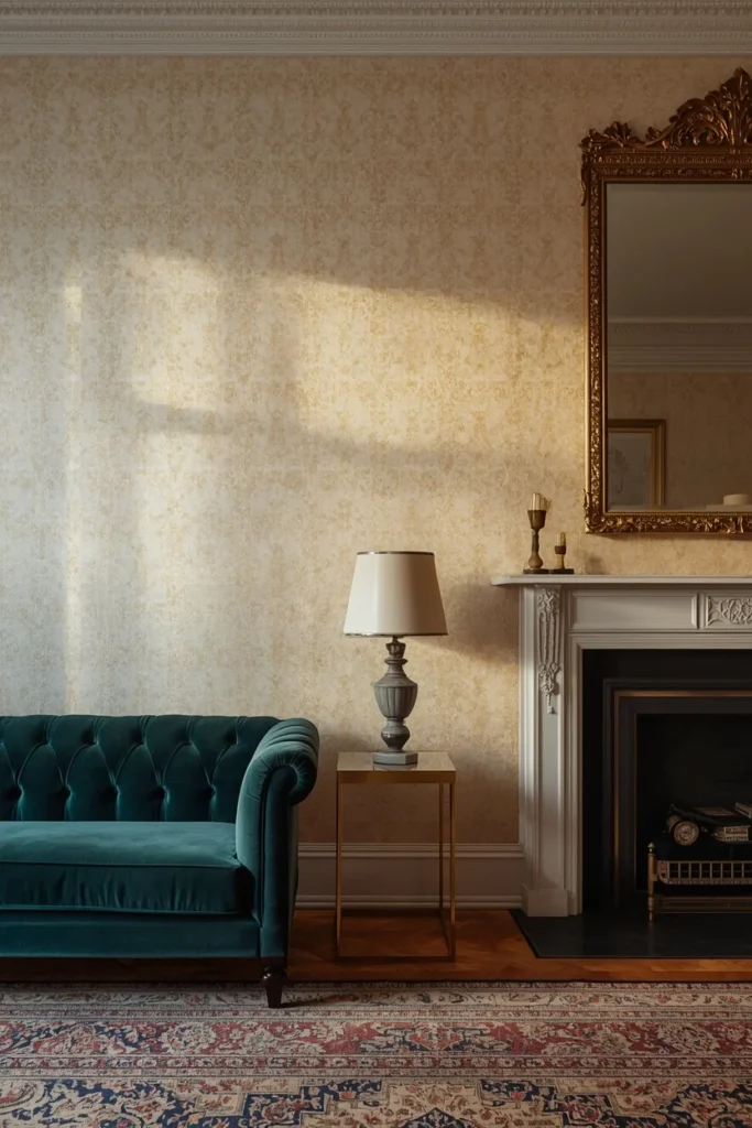 Moiré Pattern living room