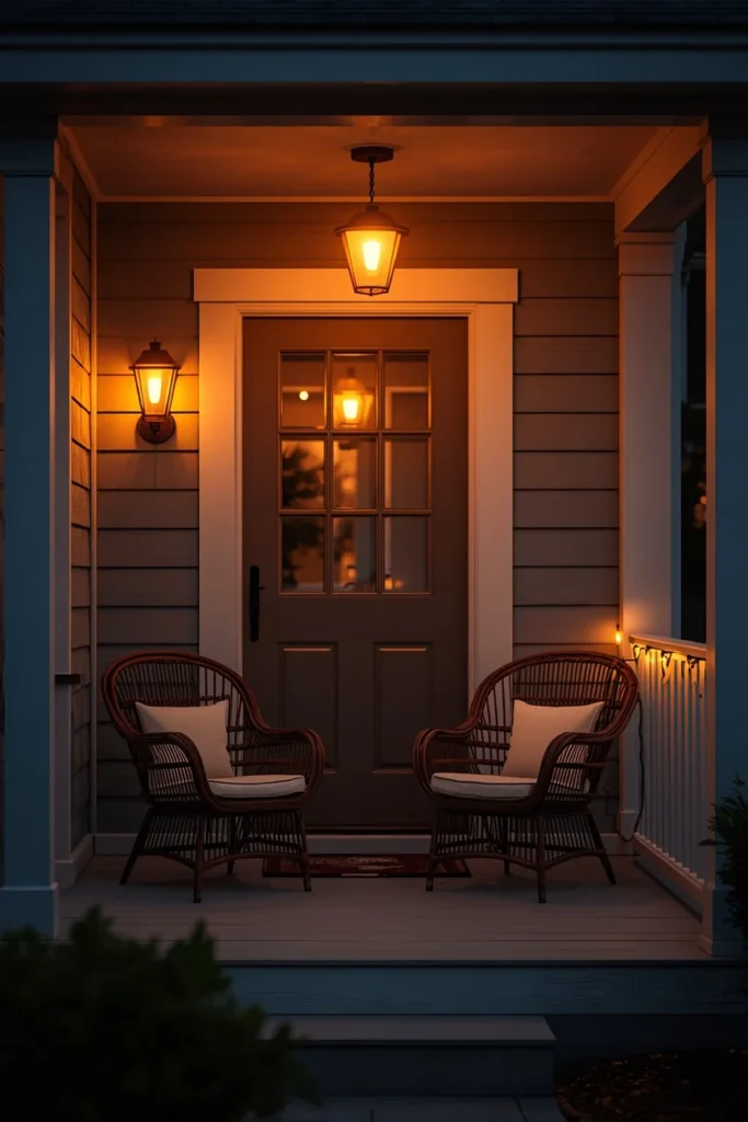 Decor to the Actual Size of the front Porch