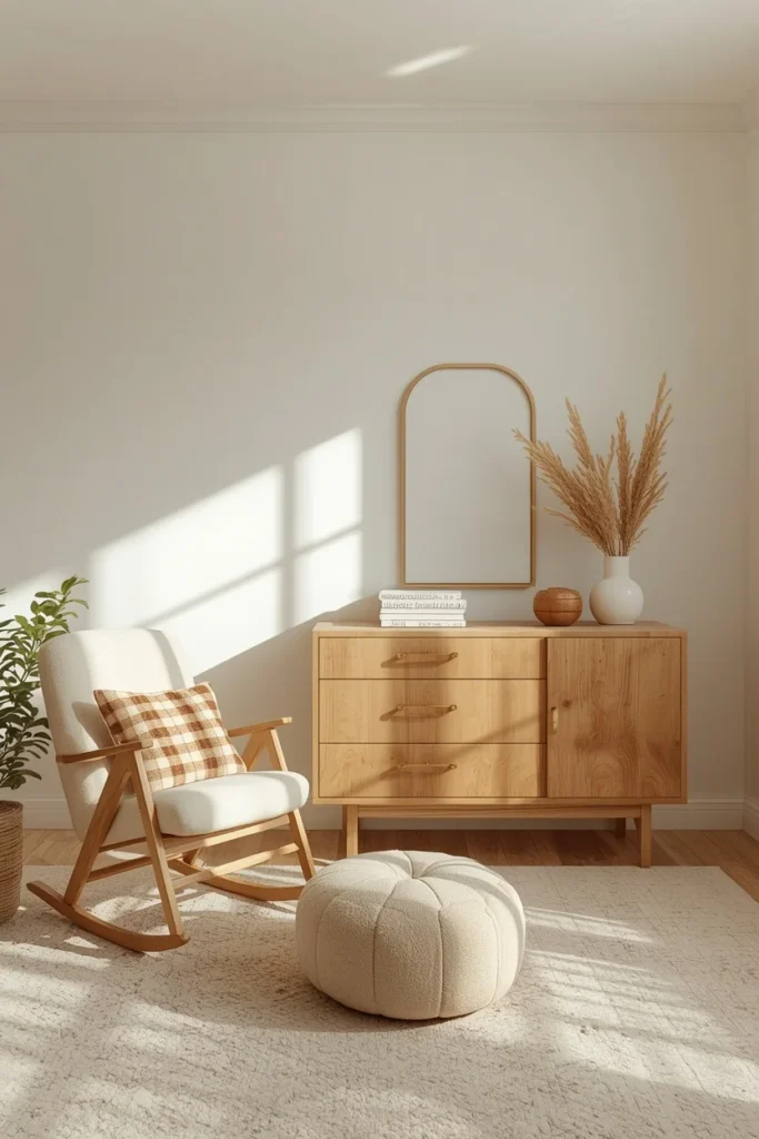 19 Gender Neutral Nursery Ideas That Are Modern, Stylish & Perfectly Timeless 3 warm neutral nursery, featuring creamy white walls