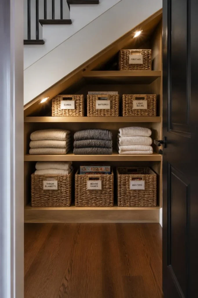 Turn the Under-Stair Triangle Into Real Storage