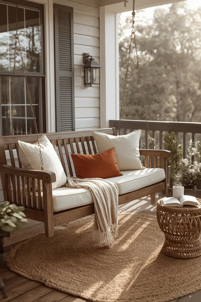Furniture & Layout of front porch