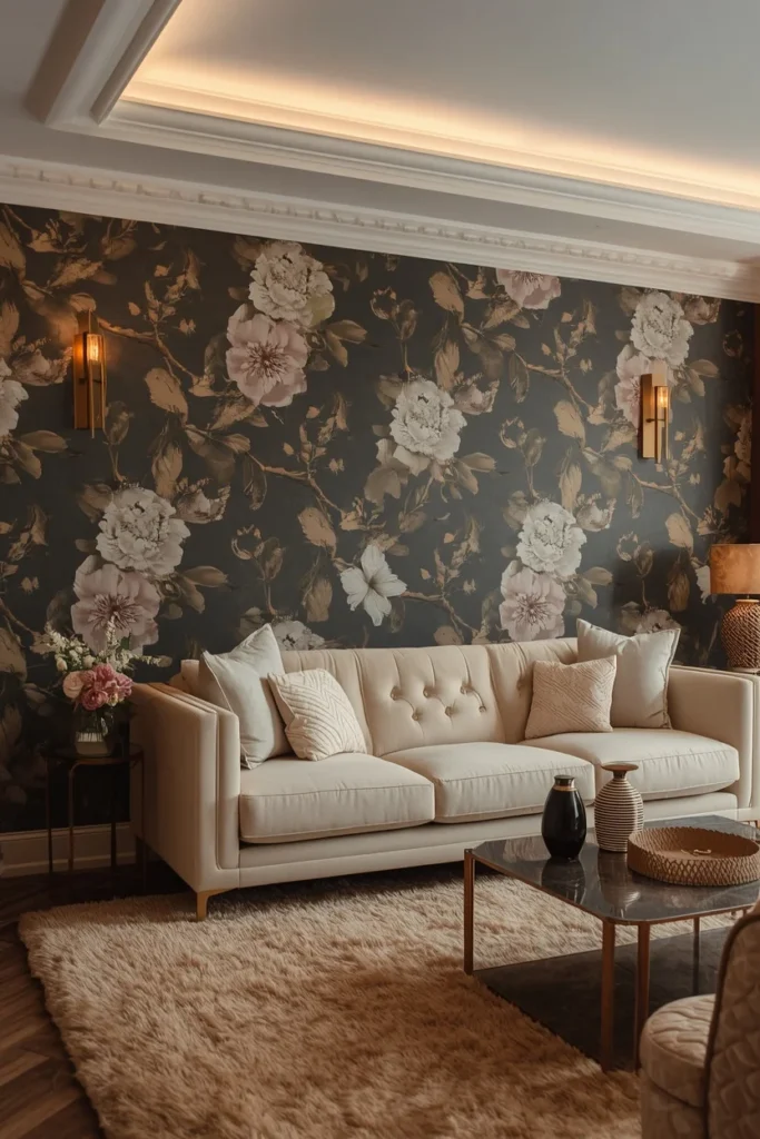 Moody Dark Floral — The Boutique Hotel Look at Home