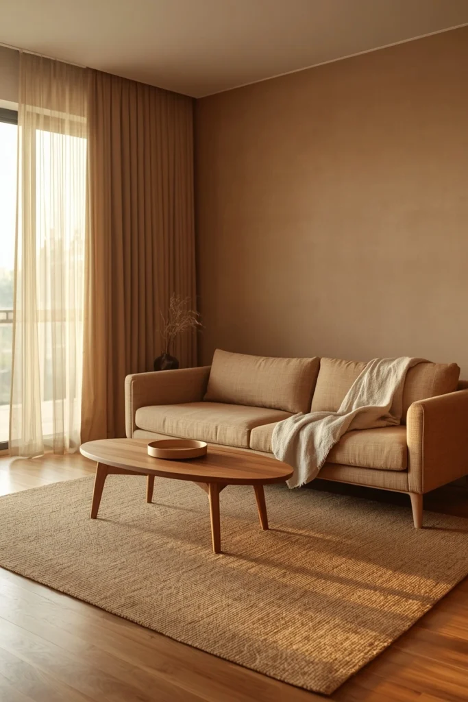 The Biophilic Japandi living room