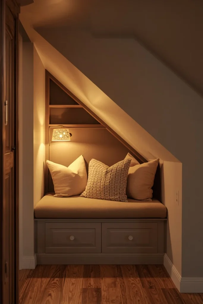 The Under-the-Stairs Reading Nook — Forgotten Space, Best Seat in the House