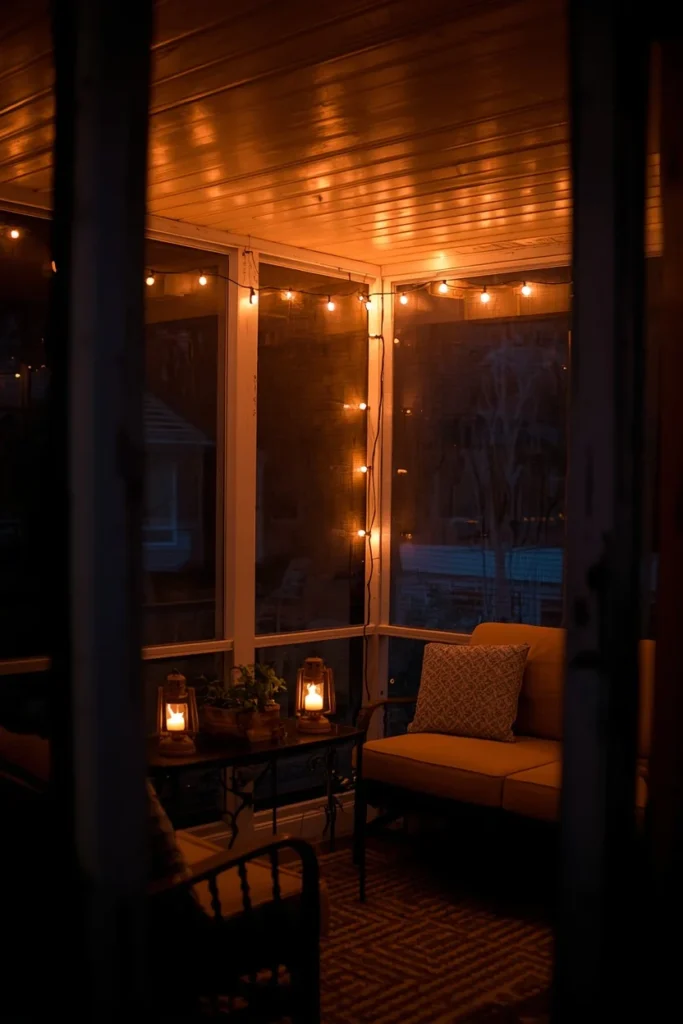 19 Summer Porch Decor Ideas That Make Outdoor Living Bright & Beautiful 5 Simple Water Feature in porch for Extreme Heat