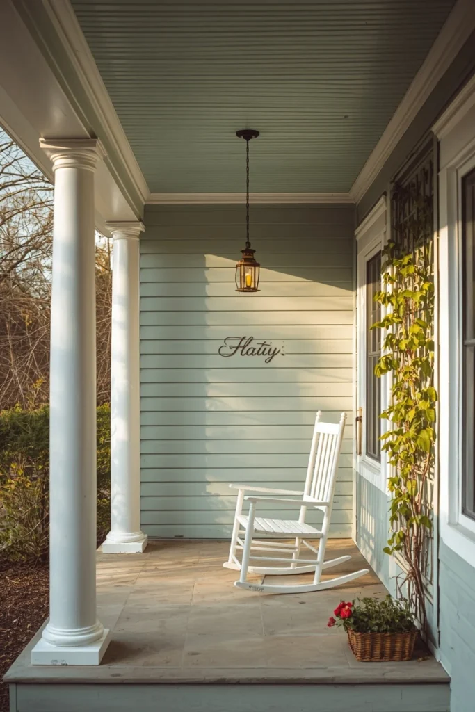 front Porch Ceiling as Decor