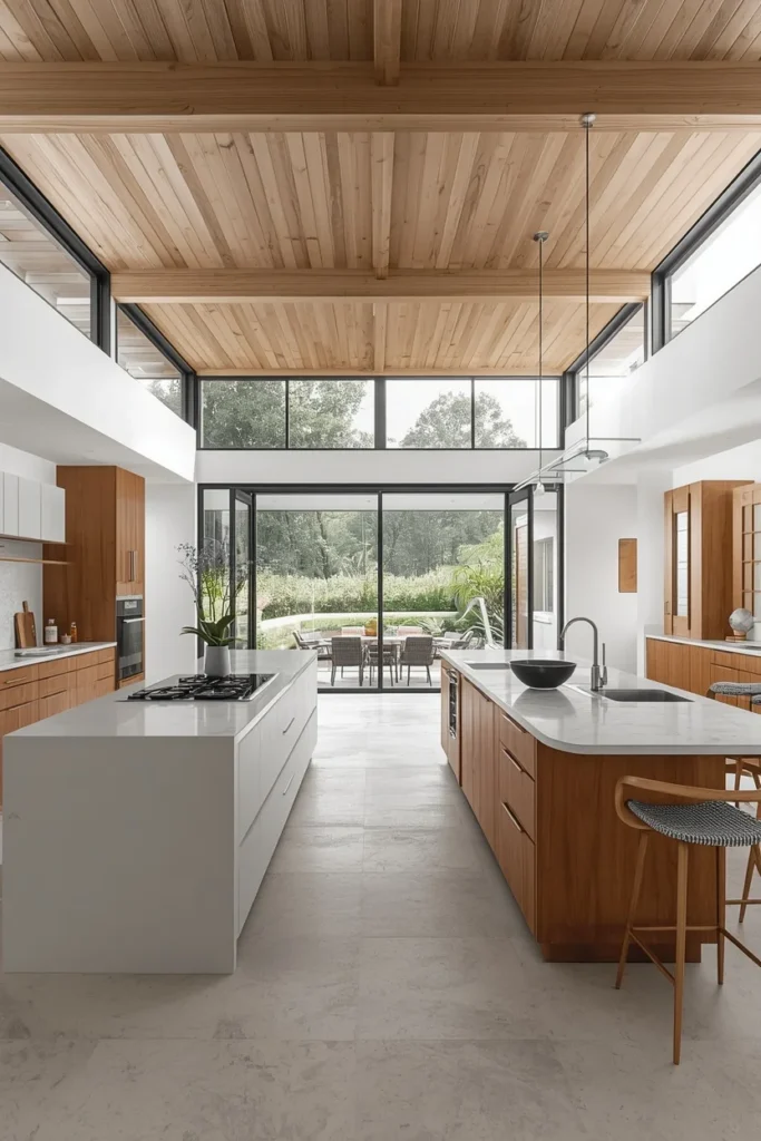 25 Kitchen Island Ideas That Steal the Show in Every Home 7 Double Island Layout