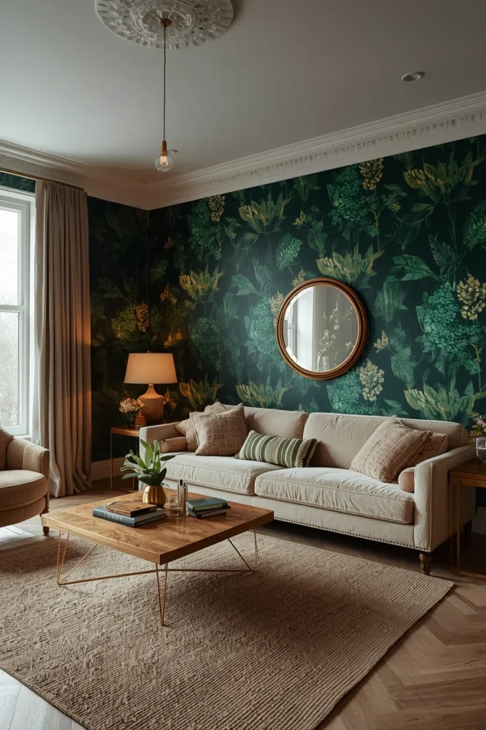 Full-Room Wallpaper Drenching 