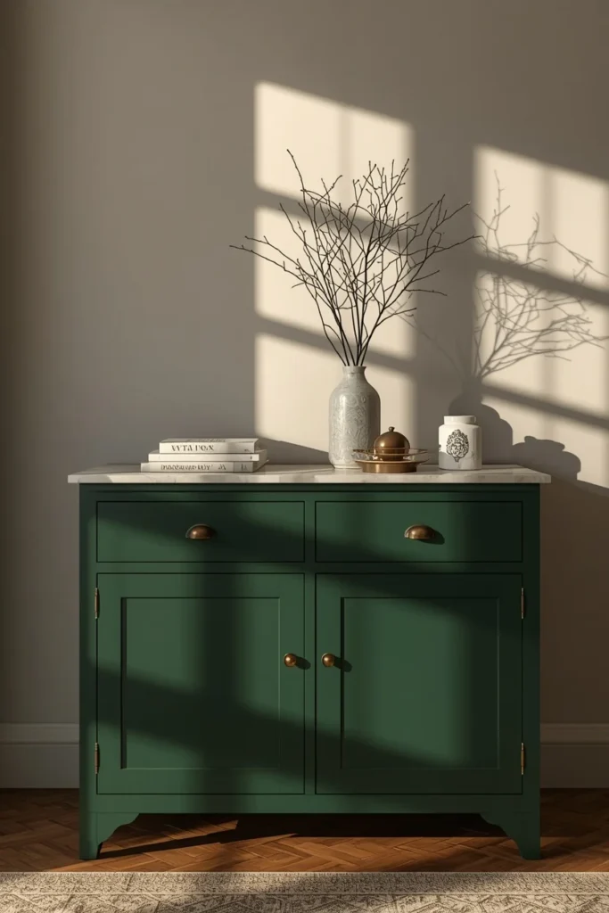 dining room, featuring an IKEA HAVSTA cabinet