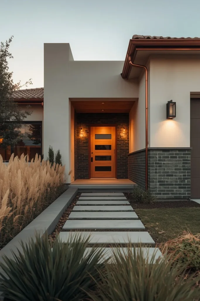 modern green house exterior