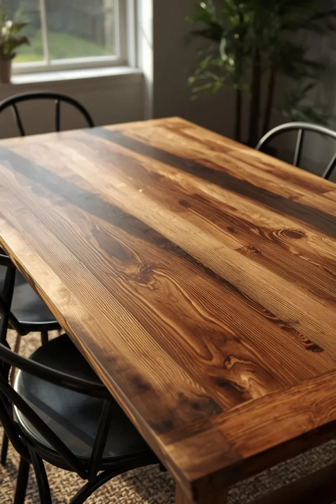25 Modern Dining Room Ideas That Are Chic, Sleek & Totally Pin-Worthy 10 dining room, featuring a reclaimed wood dining table