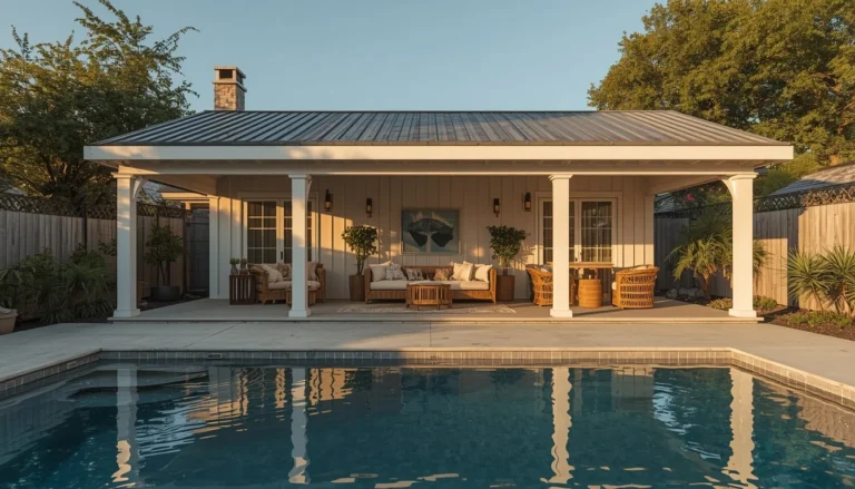 backyard pool house featured image