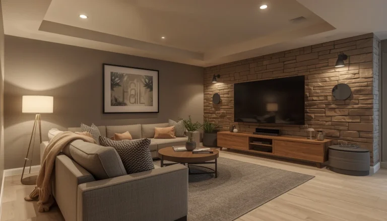 cozy basement featured image