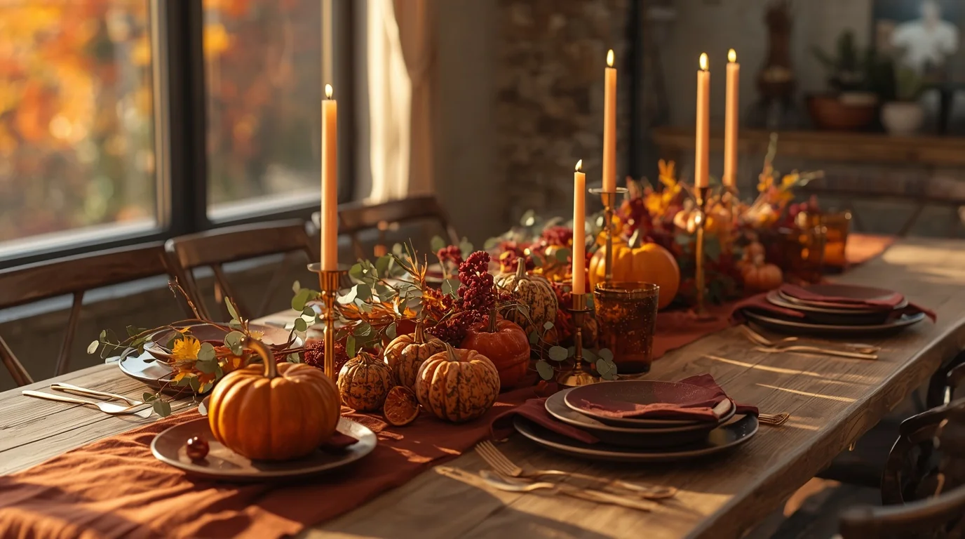 16 Fall Table Decor Ideas That Turn Every Dinner Into an Autumn Celebration 1 fall table decor autumn celebration