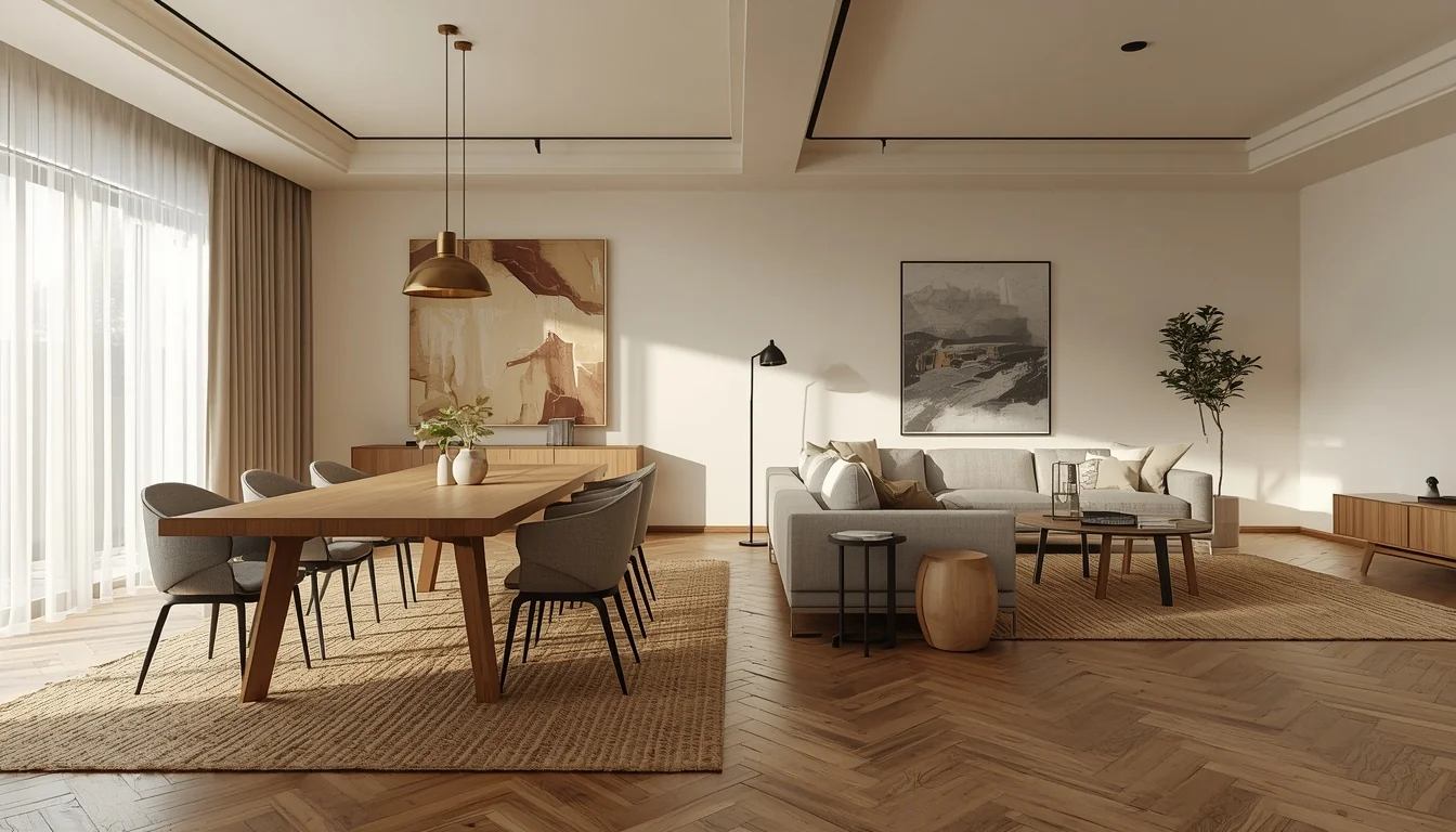 20 Genius Ways to Connect Your Living & Dining Room Seamlessly & Stylishly 1 connect living room with dining room