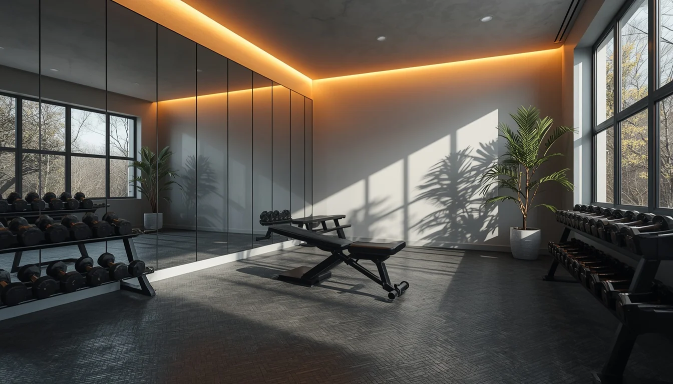 home gym decor