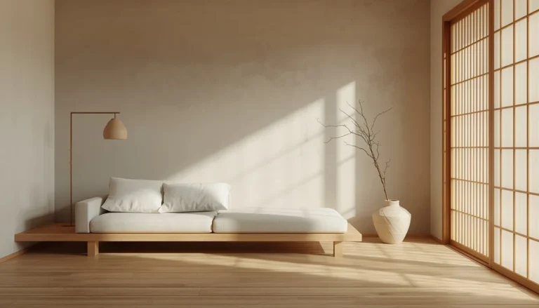 japandi living room featured