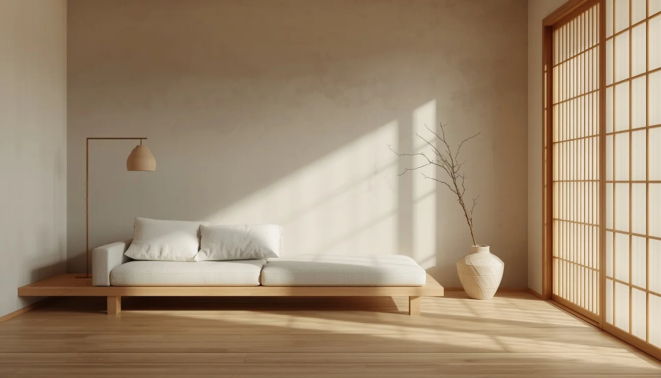 japandi living room featured