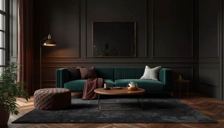 moody living room featured