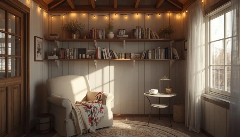 she shed interior backyard featured