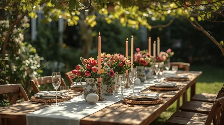 spring tablescape ideas