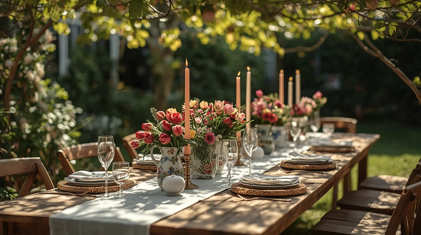 16 Spring Tablescape Ideas That Make Every Meal Feel Like a Garden Party 1 spring tablescape ideas