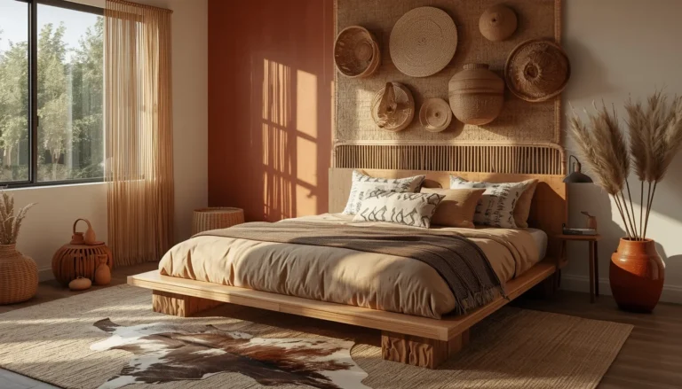 19 Afrobohemian Bedroom Ideas That Turn Your Space Into a Cultural Sanctuary 7 Afrobohemian Bedroom Ideas Sanctuary
