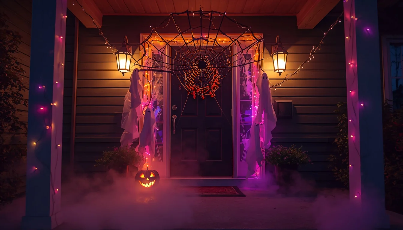 halloween door decoration