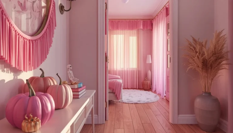 22 Pink Halloween Decor Ideas That Break the Mold — Pastel, Barbiecore & Pinkoween Inspiration 19 Pink Halloween Decor Ideas featured