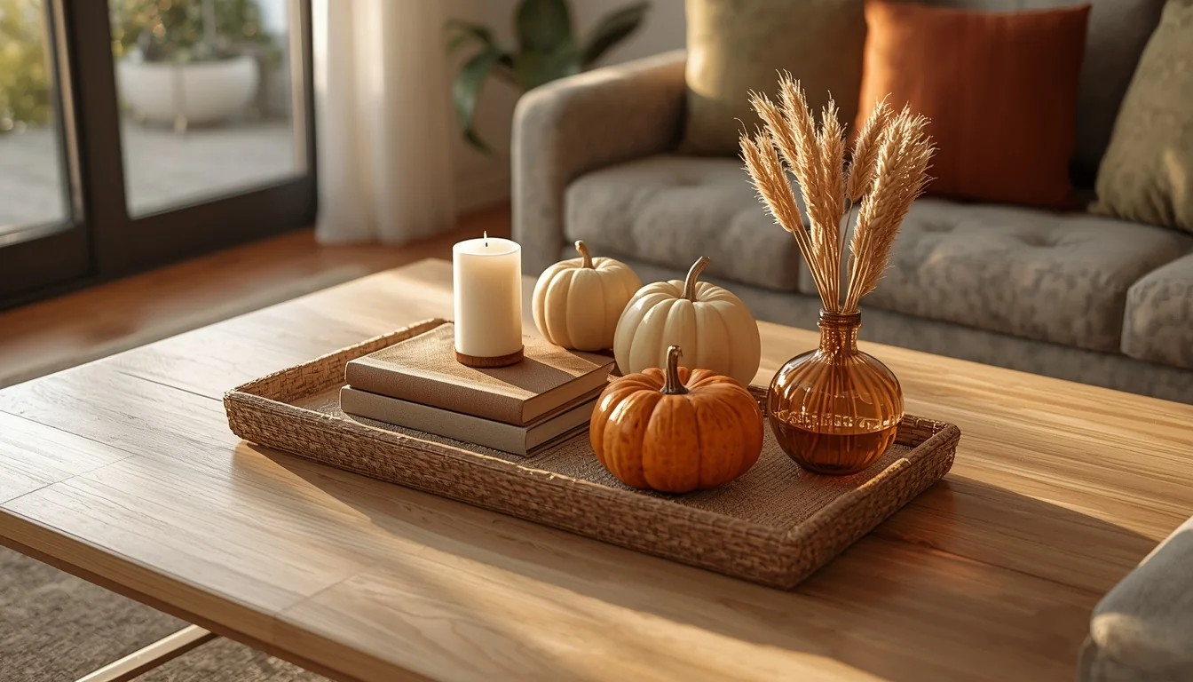 17 Rectangle Coffee Table Fall Decor Ideas That Just Work 1 Rectangle Coffee Table Fall featured