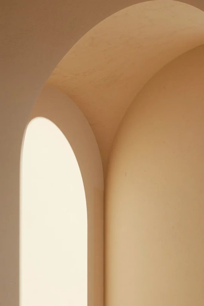 15 Curved Accent Wall Ideas to Soften a Boxy Room 13 interior architecture detail, featuring a curved plaster ceiling cove where the wall