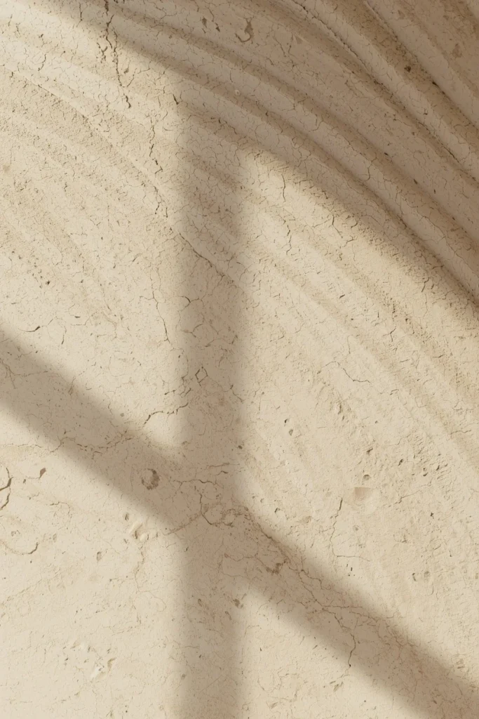 15 Curved Accent Wall Ideas to Soften a Boxy Room 9 wall texture close-up, featuring hand-applied Venetian plaster with soft wave-like ripples