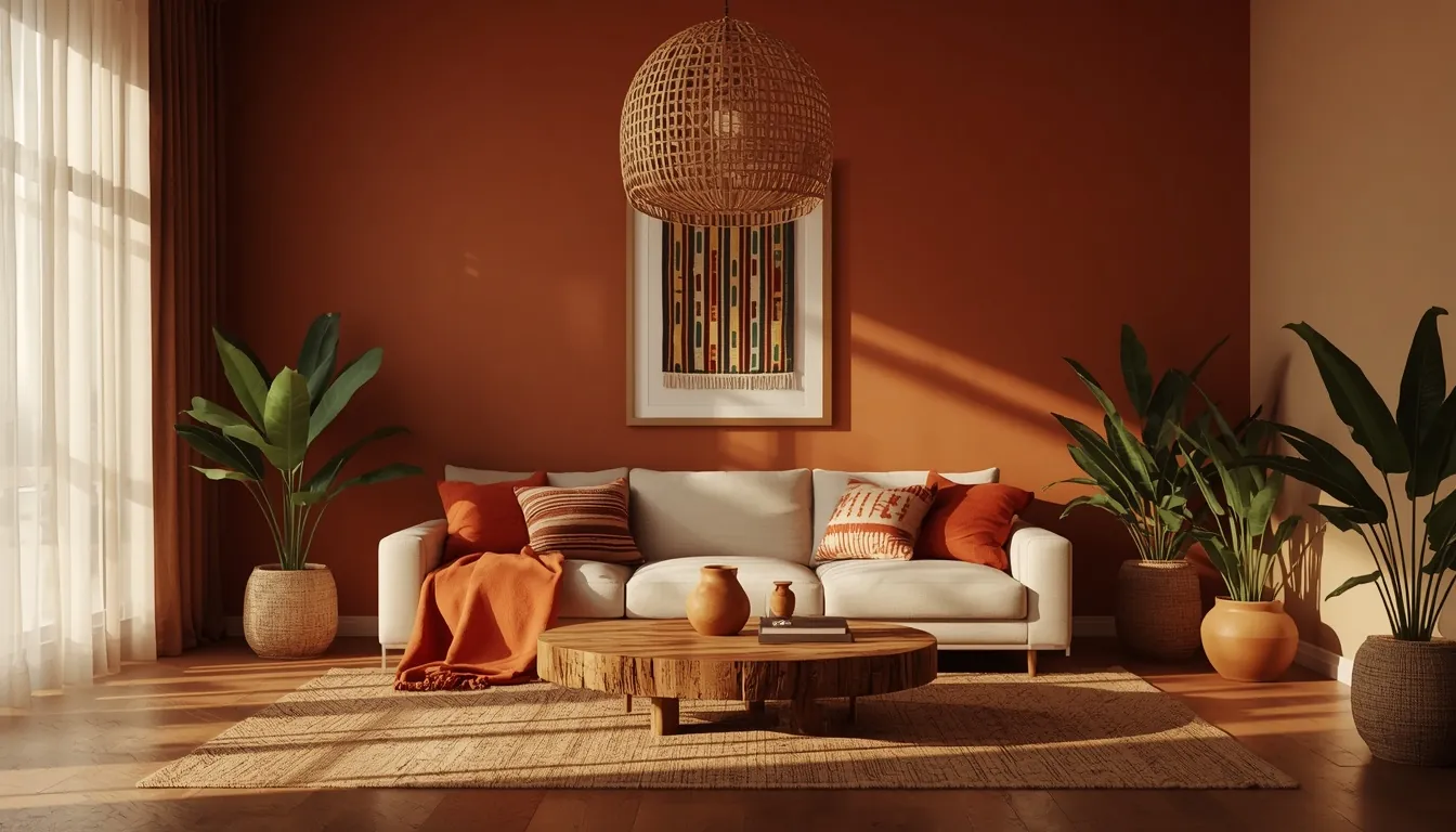 17 Afrobohemian Living Room Ideas That Feel Like a Global Getaway 1 Afrobohemian Living Room getaway